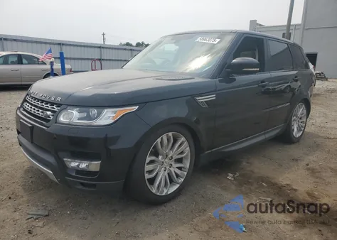 2014 Land Rover Range Rover Sport Hse из США, поврежденный, VIN SALWR2WF7EA501484